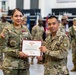 The 25th Transportation Battalion proudly welcomed Command Sgt. Maj. Melvin L. Romero as its new Senior Enlisted Advisor during a Change of Responsibility Ceremony at Camp Carroll on Oct. 1