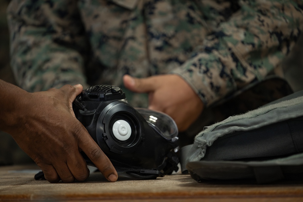 2/23 Marines Deissue Gas Masks