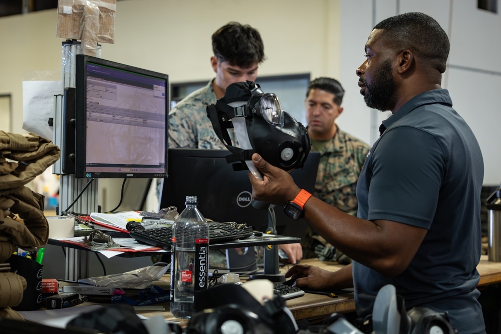 2/23 Marines Deissue Gas Masks