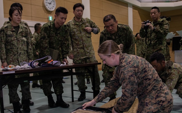 3rd Medical Battalion, Japan Ground Self-Defense Force participate in bilateral medical training in Yonaguni during Resolute Dragon 25
