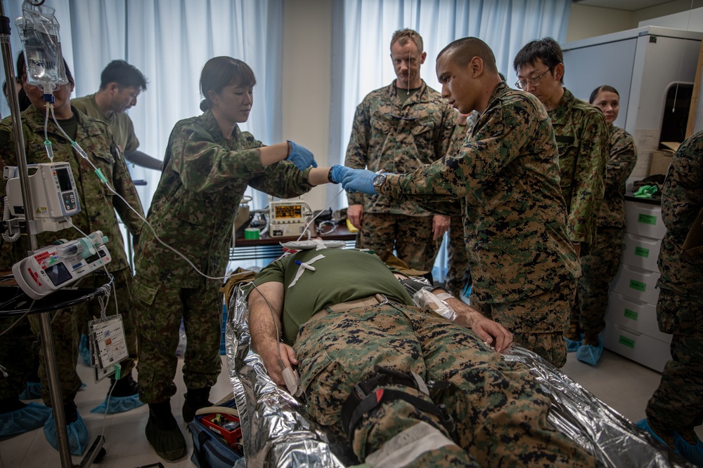 3rd Medical Battalion, Japan Ground Self-Defense Force participate in bilateral medical training in Yonaguni during Resolute Dragon 25 3rd Medical Battalion, Japan Ground Self-Defense Force participate in bilateral medical training in Yonaguni during Resolute Dragon 25