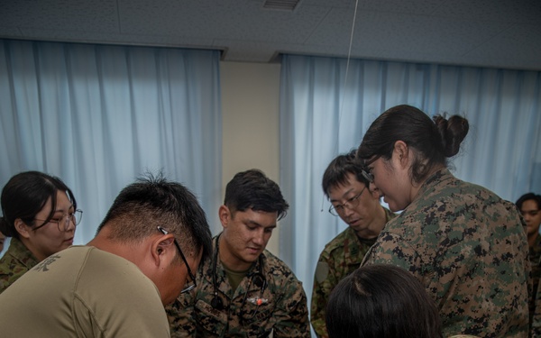 3rd Medical Battalion, Japan Ground Self-Defense Force participate in bilateral medical training in Yonaguni during Resolute Dragon 25