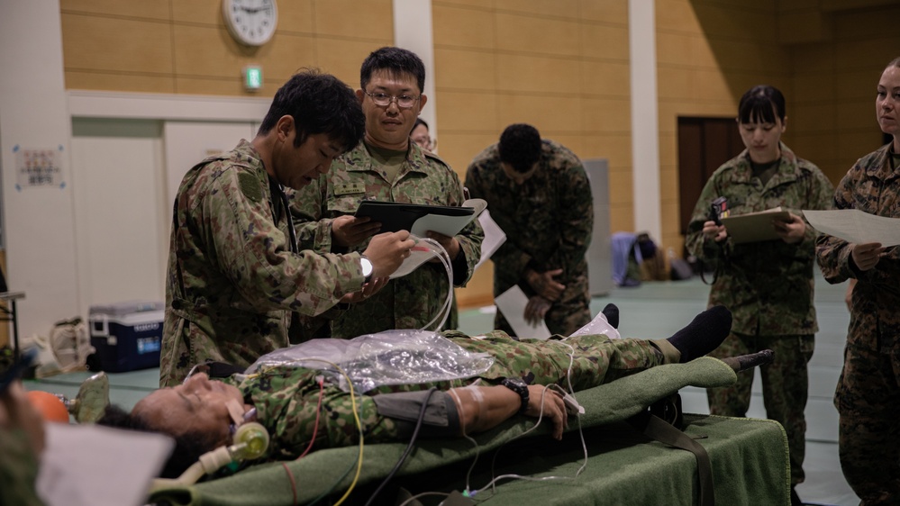 3rd Medical Battalion, Japan Ground Self-Defense Force participate in bilateral medical training in Yonaguni during Resolute Dragon 25 3rd Medical Battalion, Japan Ground Self-Defense Force participate in bilateral medical training in Yonaguni during Resolute Dragon 25