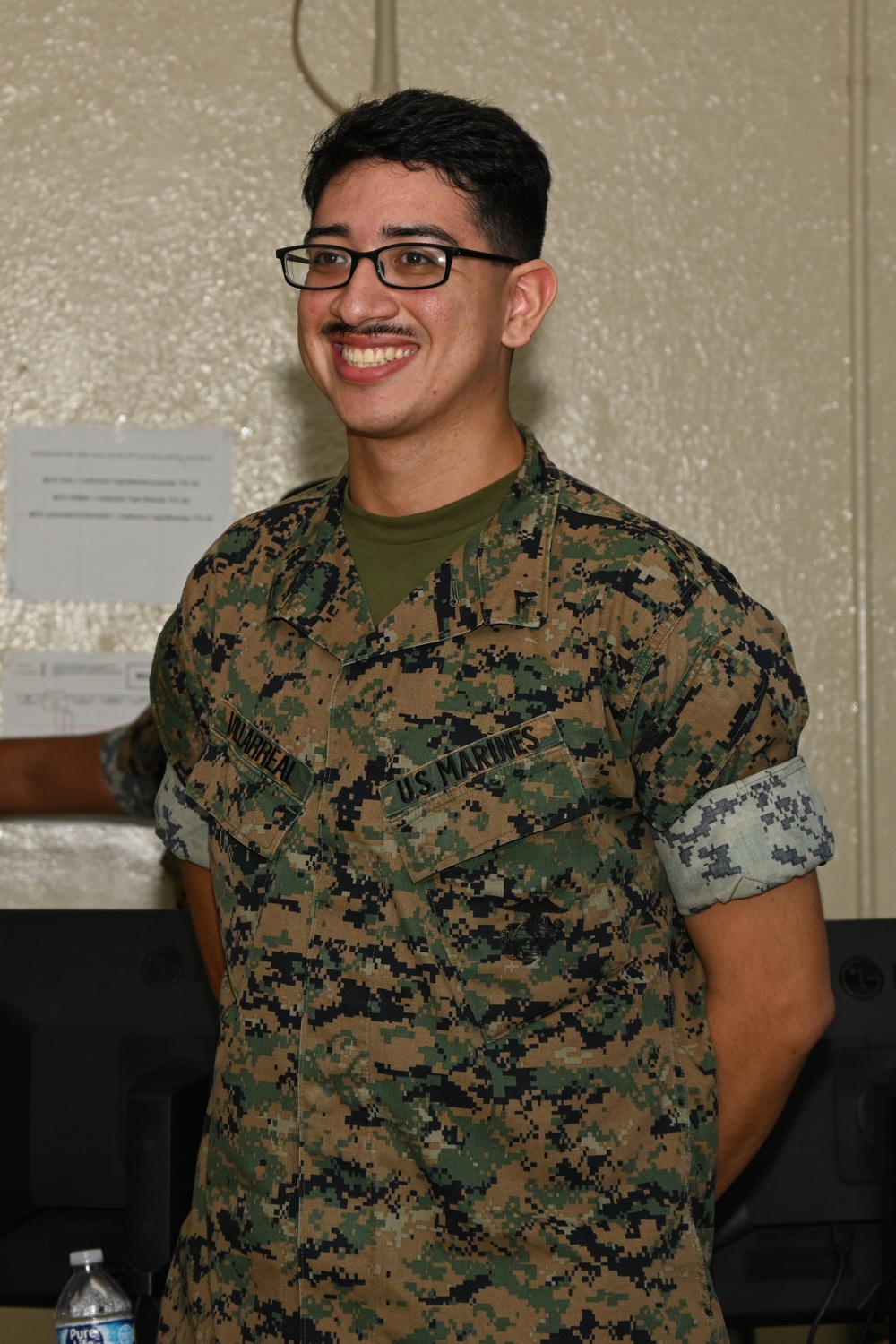 U.S. Marines With Regional Disbursing Office-Pacific Awarded Coins From III MEF
