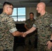 U.S. Marines With Regional Disbursing Office-Pacific Awarded Coins From III MEF