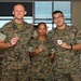 U.S. Marines With Regional Disbursing Office-Pacific Awarded Coins From III MEF