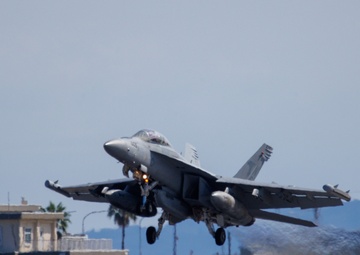 U.S. Navy Field Carrier Landing Practice at MCAS Iwakuni