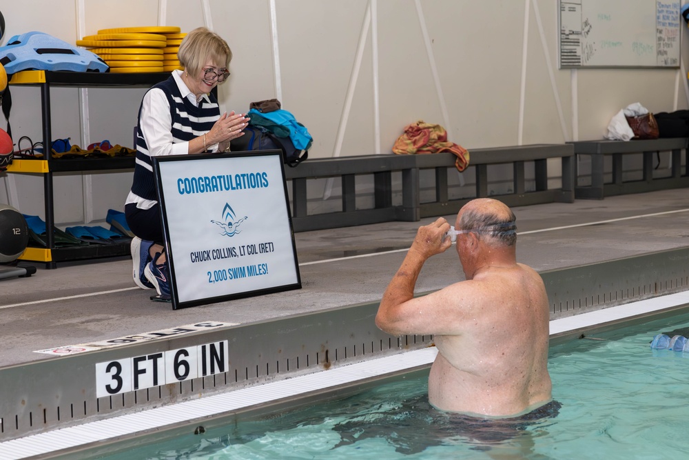 Devil Fish Program Honors Retired Marine for 2,000 Miles of Aquatic Excellence