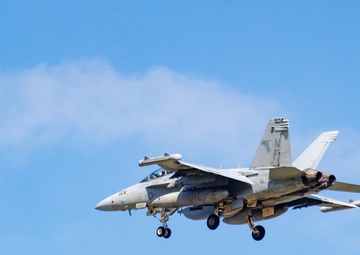 U.S. Navy Field Carrier Landing Practice at MCAS Iwakuni