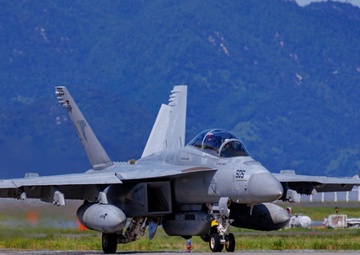 U.S. Navy Field Carrier Landing Practice at MCAS Iwakuni