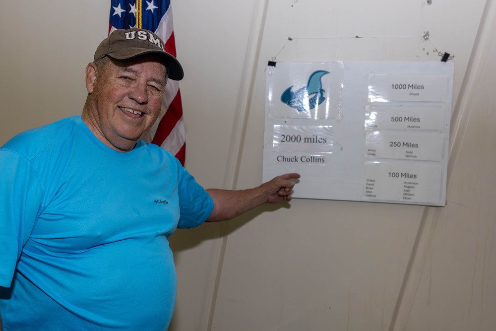 Devil Fish Program Honors Retired Marine for 2,000 Miles of Aquatic Excellence