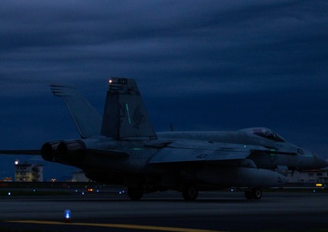 U.S. Navy Field Carrier Landing Practice at MCAS Iwakuni