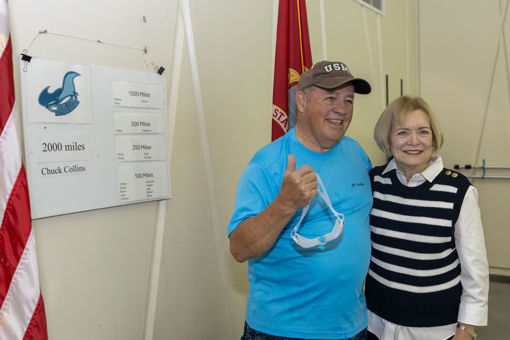 Devil Fish Program Honors Retired Marine for 2,000 Miles of Aquatic Excellence