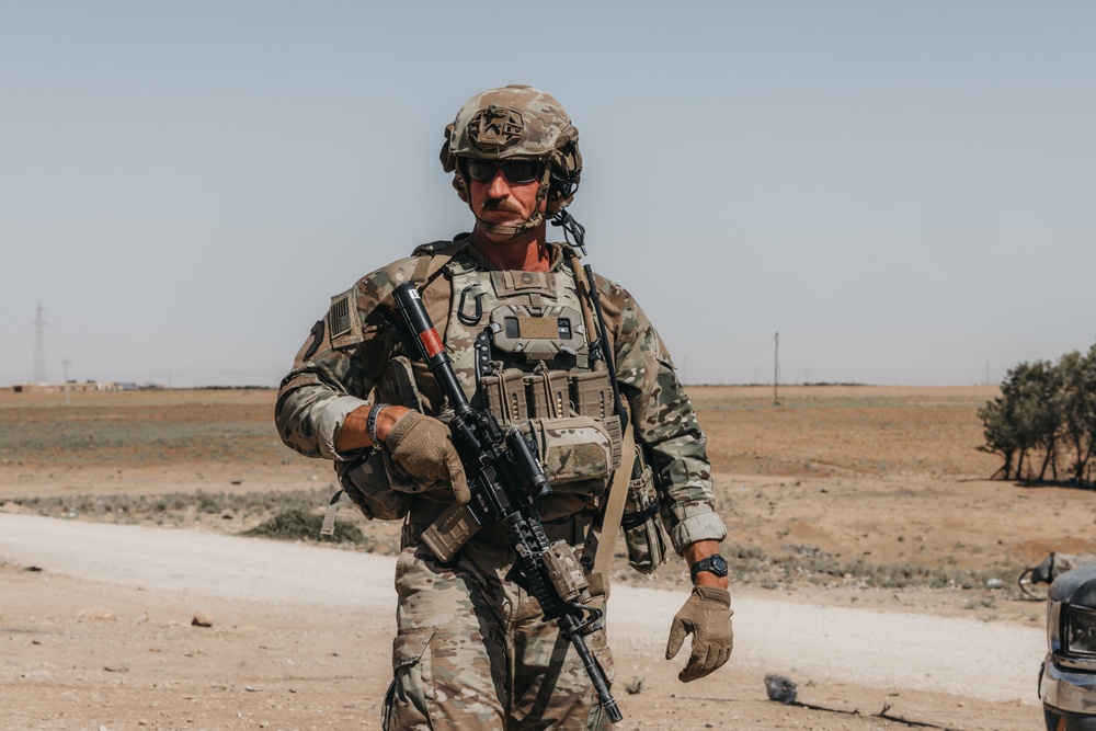 Iowa National Guard Soldiers conduct civil engagment