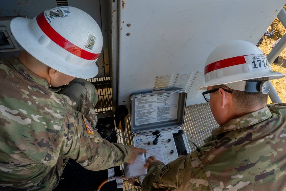 USACE tests circuit breakers at McAlpine Locks and Dam