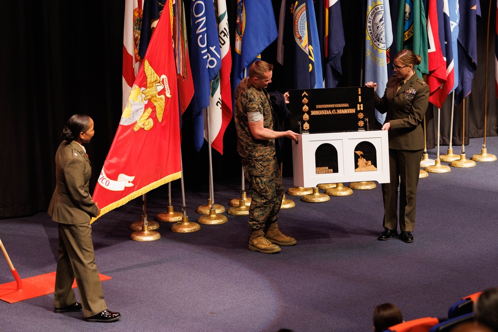 Longest serving Active Duty Marine Lt. Col. Martin retires after 42 years