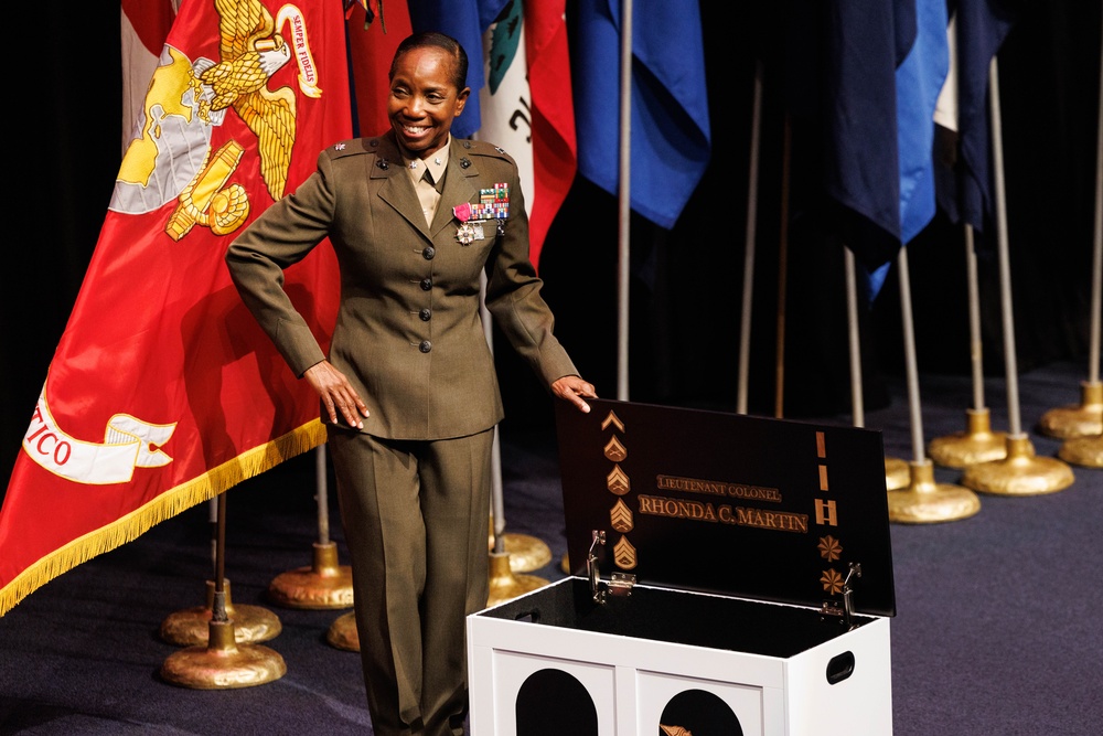 Longest serving Active Duty Marine Lt. Col. Martin retires after 42 years