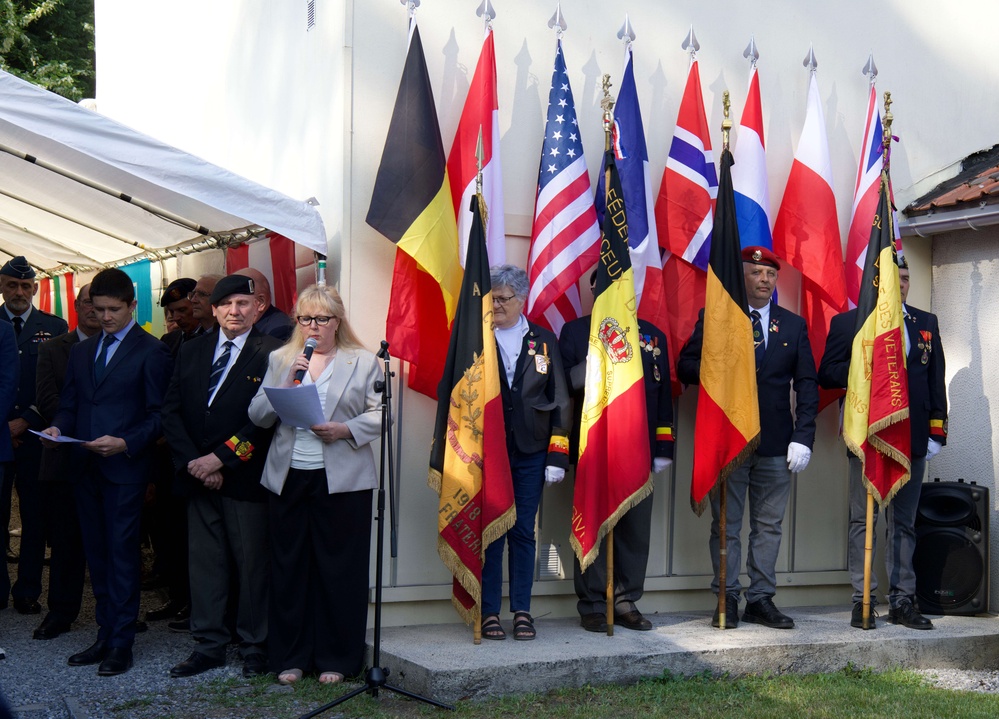 Deputy USNMR Wreath Ceremony honors the Liberation of Concentration Camps