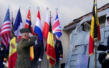 Deputy USNMR Wreath Ceremony honors the Liberation of Concentration Camps