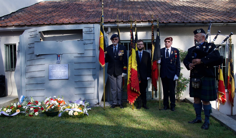 Deputy USNMR Wreath Ceremony honors the Liberation of Concentration Camps