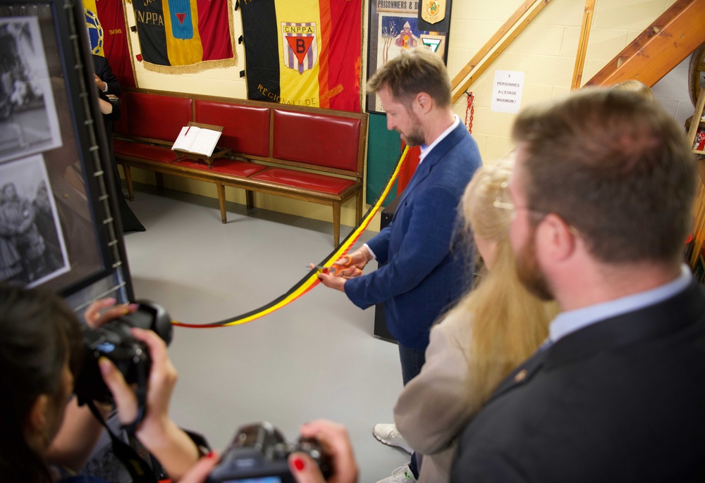 Deputy USNMR Wreath Ceremony honors the Liberation of Concentration Camps