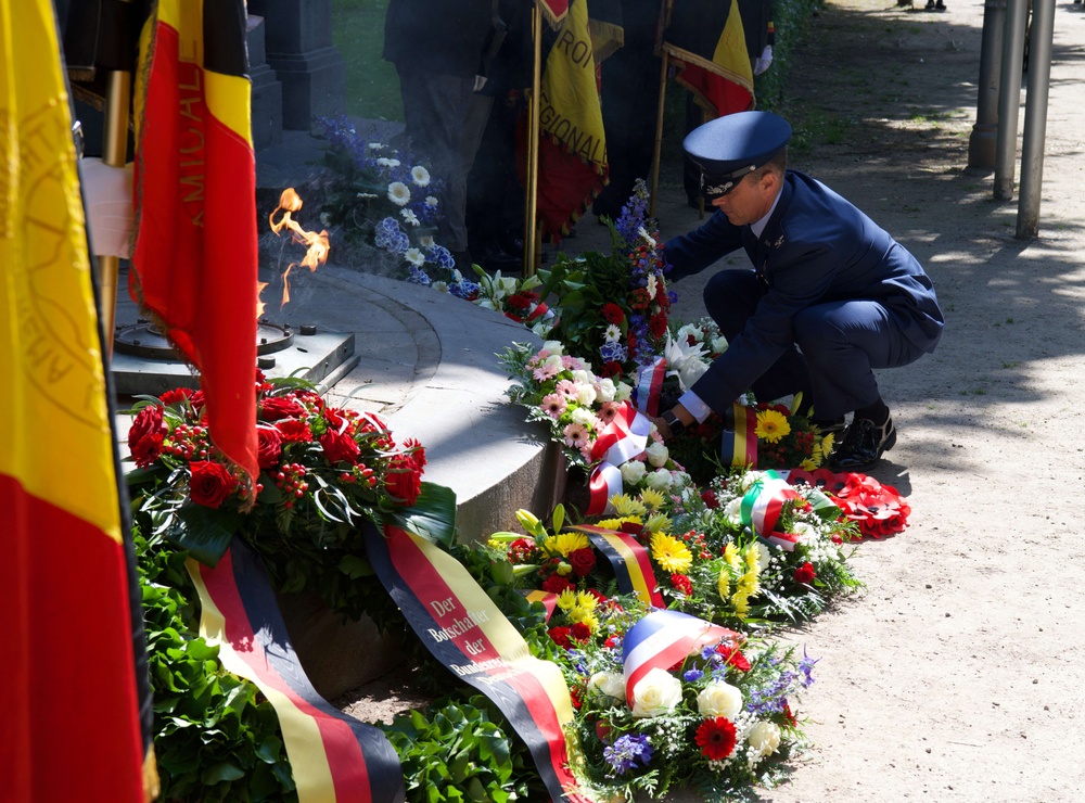 80th Anniversary of the End of WWII in Europe Wreath Ceremony