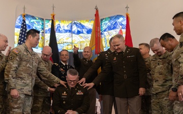 Chaplain Col. Eric Dean Promotion Ceremony