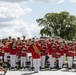 &quot;The President's Own' United States Marine Band Performs at the WWII Memorial for the 80th VJ Day Anniversary