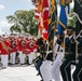 &quot;The President's Own' United States Marine Band Performs at the WWII Memorial for the 80th VJ Day Anniversary
