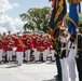 &quot;The President's Own' United States Marine Band Performs at the WWII Memorial for the 80th VJ Day Anniversary