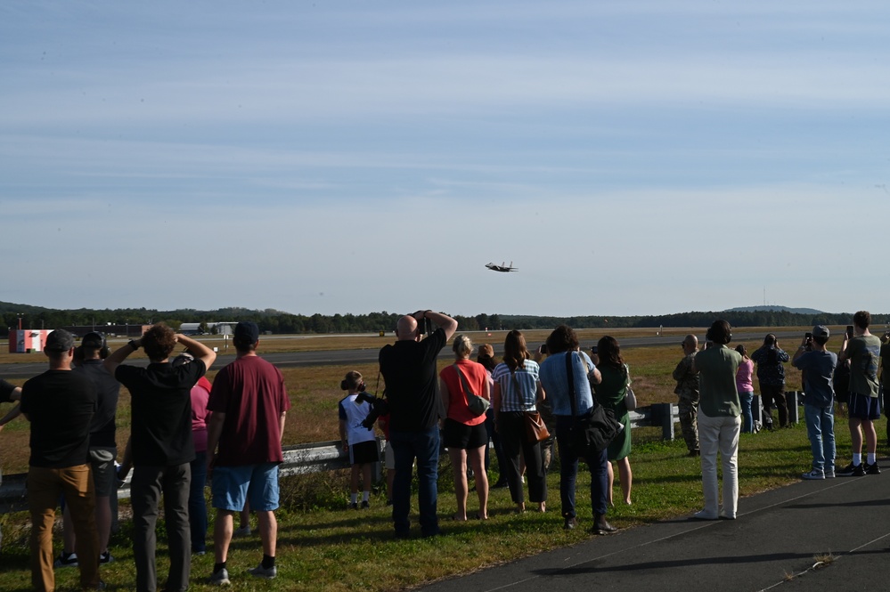 A chapter closed, 104th Fighter  Wing Commander takes final flight