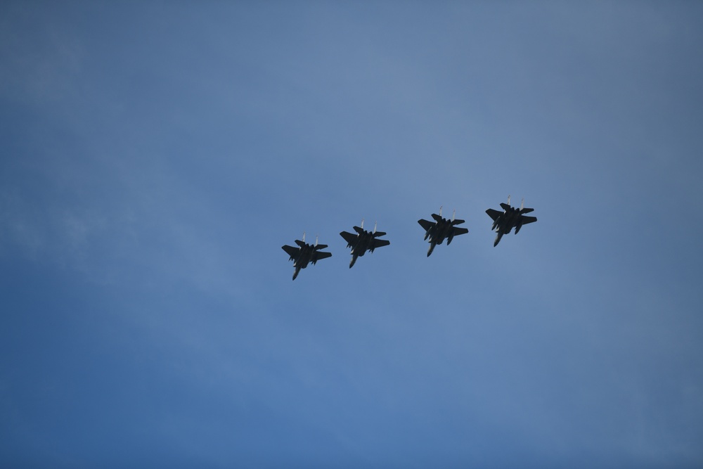A chapter closed, 104th Fighter  Wing Commander takes final flight