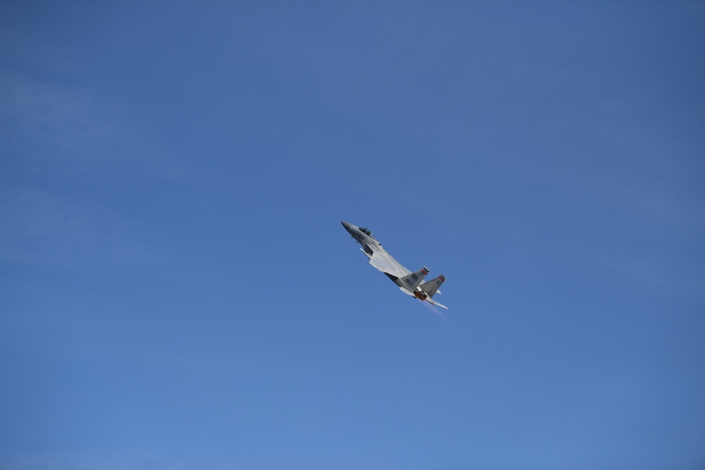 A chapter closed, 104th Fighter  Wing Commander takes final flight