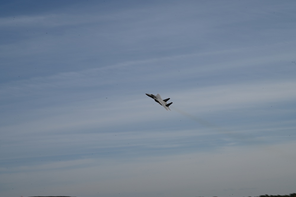 A chapter closed, 104th Fighter  Wing Commander takes final flight