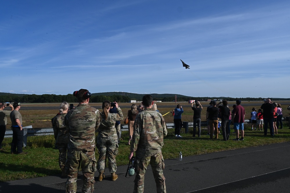 A chapter closed, 104th Fighter  Wing Commander takes final flight