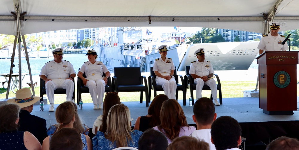 ACU TWO Change of Command