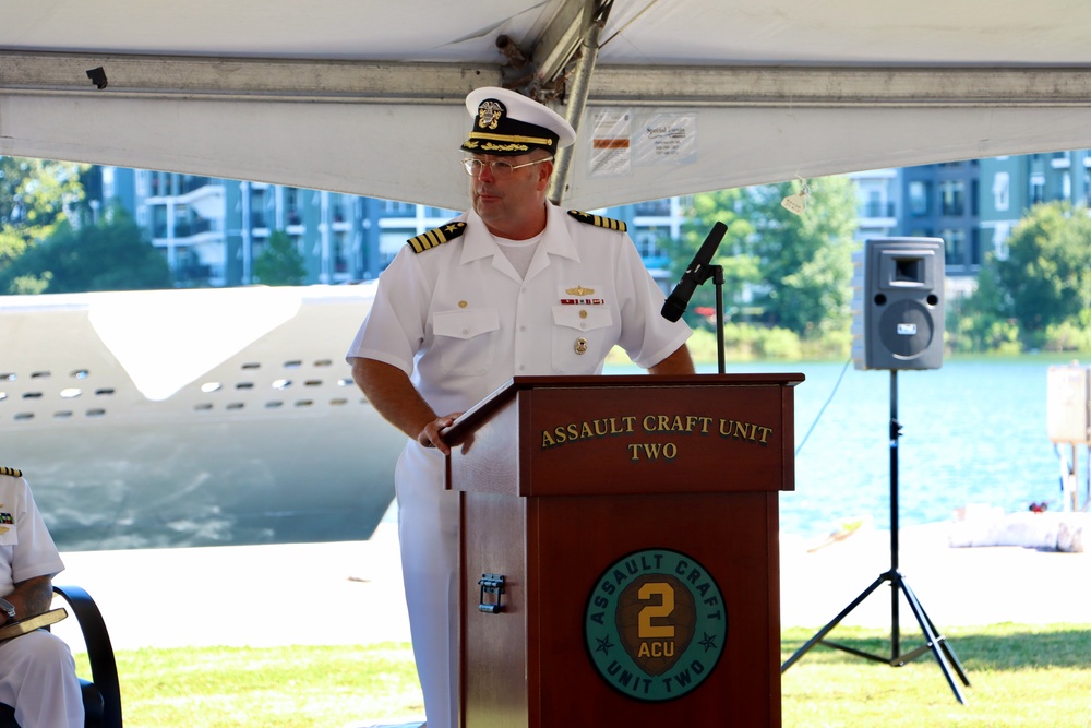 ACU TWO Change of Command