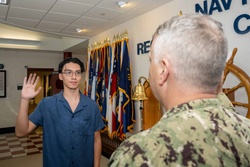 CNRC Conducts an enlistment ceremony [Image 1 of 10]