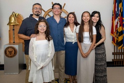 CNRC Conducts an enlistment ceremony [Image 7 of 10]