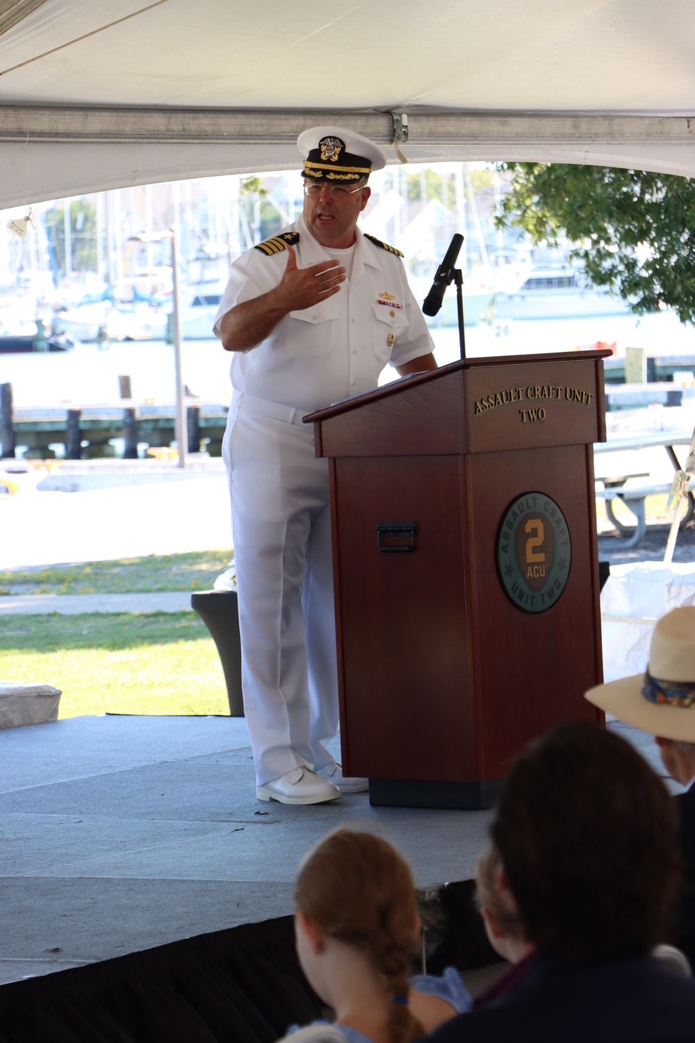 ACU TWO Change of Command