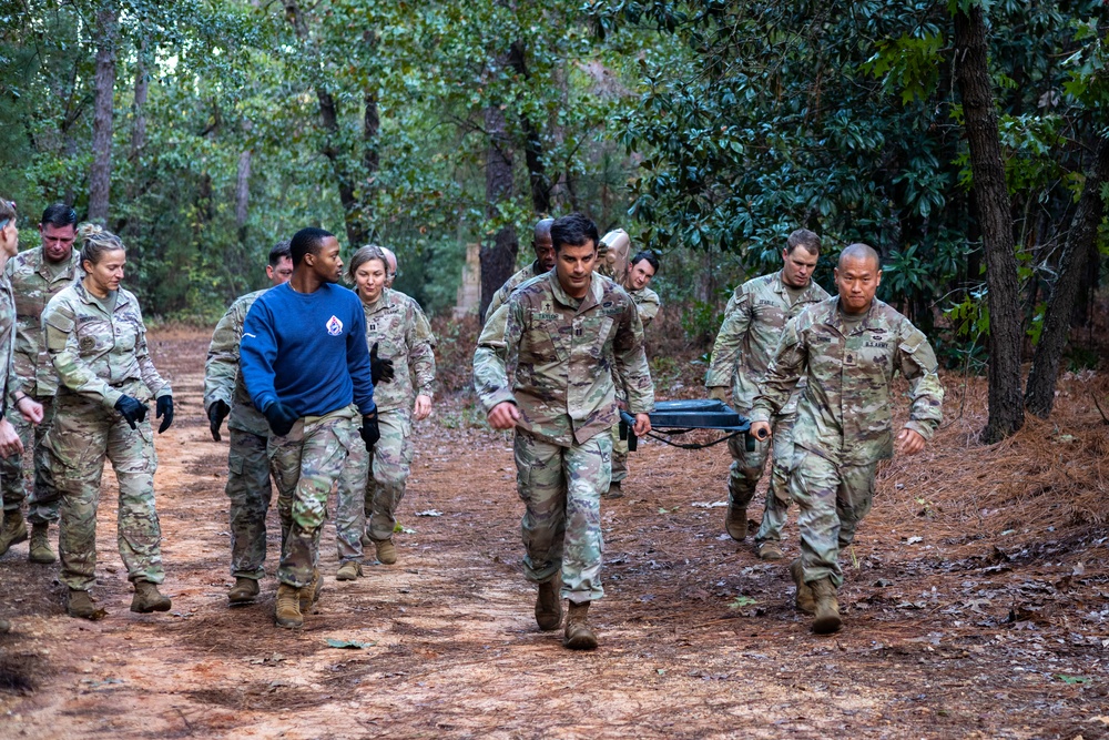 XVIII Airborne Corps Conduct Staff Physical Training