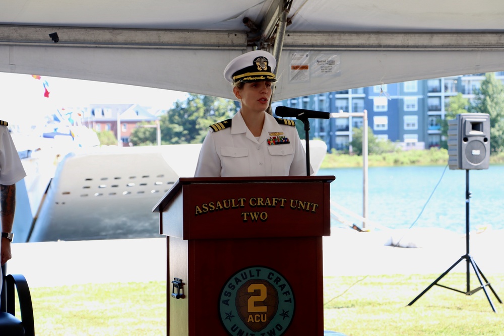 ACU TWO Change of Command