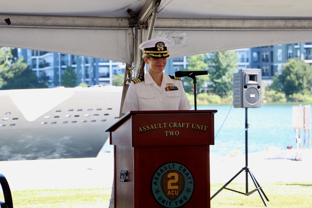 ACU TWO Change of Command