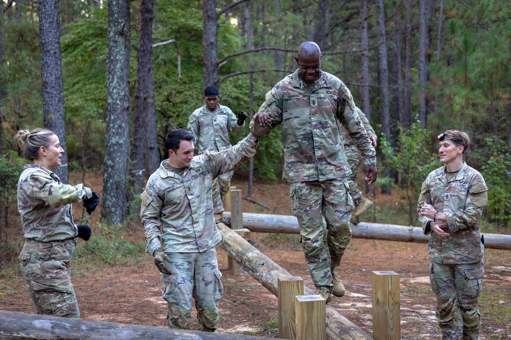XVIII Airborne Corps Conduct Staff Physical Training