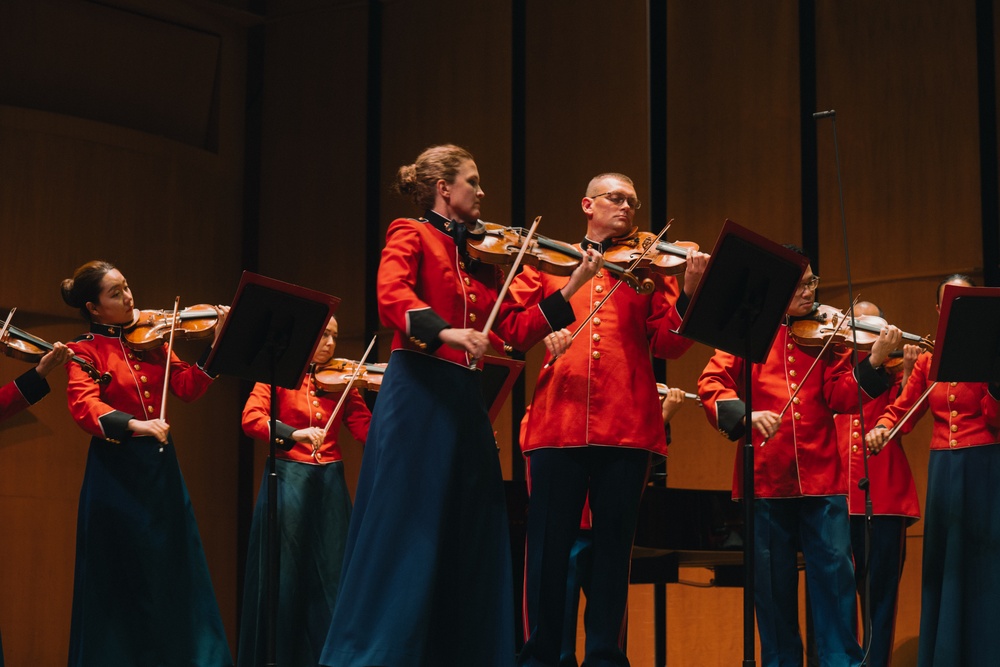 &quot;The President's Own&quot; United States Marine Chamber Orchestra Performs at Rachel M. Schlesinger Concert Hall and Arts Center