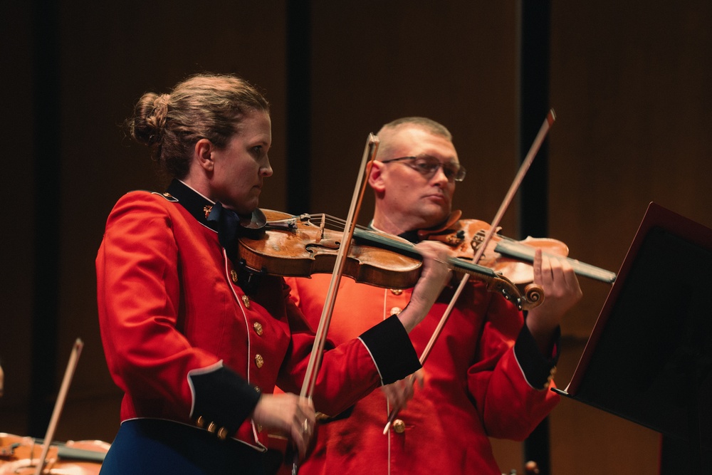 &quot;The President's Own&quot; United States Marine Chamber Orchestra Performs at Rachel M. Schlesinger Concert Hall and Arts Center