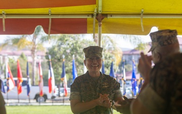 1st Marine Logistics Group Command Master Chief Change of Charge