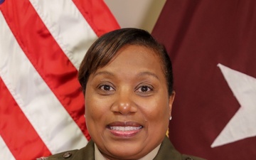 Brigadier General Jennifer Marrast Host Command Photo
