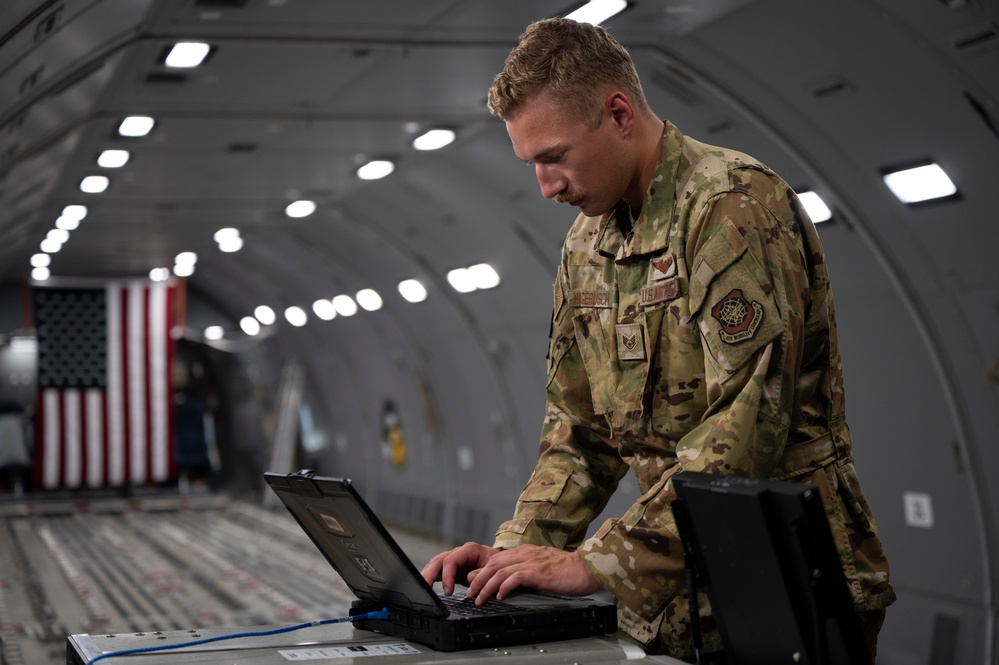 AMC Modernizes Connectivity to Prepare for the Future U.S. Air Force mobility airlift