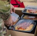 A Mississippi National Guard Soldier Counts Food for Troops on Patrol in Washington, D.C.